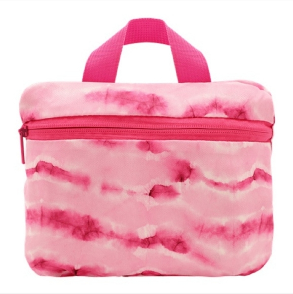 2/$55 Cotton Candy Pink Foldable Duffle Bag by MYTAGALONGS - Picture 2 of 6